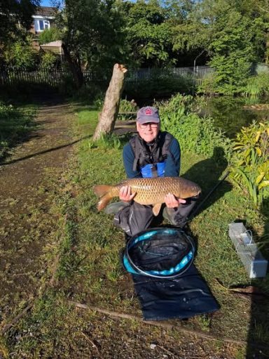 22lb 6oz lovely common, by Paul Johnson