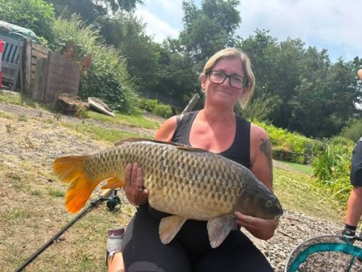 23lb 3oz new PB, Sarah Wakefield, peg 4
